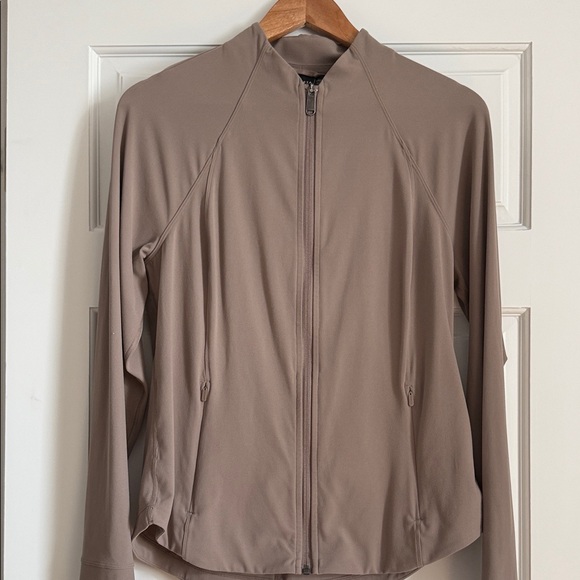 Athleta Womens Size L Taupe Jacket - Picture 1 of 3